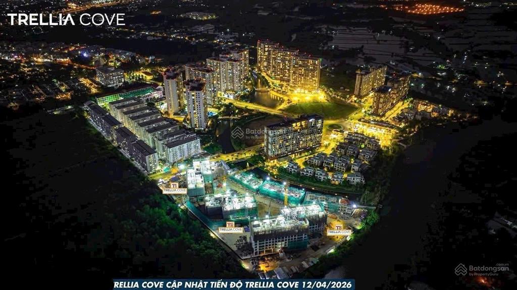 Căn hộ trellia cove 2pn giá tốt giỏ hàng chủ đầu tư, tầng trung, view sông, chiết khấu đến 789tr