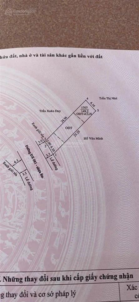 Gấp gấp đất mặt tiền dx81 định hoà,nhựa 8m.diện tích 6,1x25m.thổ cư 70m2 gần bệnh viện 1500 giường