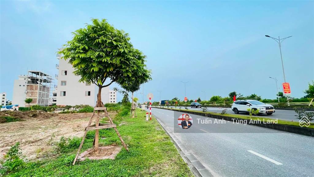 Lô góc xẻ khe 63m2 mặt đường bùi viện tđc 9,2ha hải an. giá siêu tốt