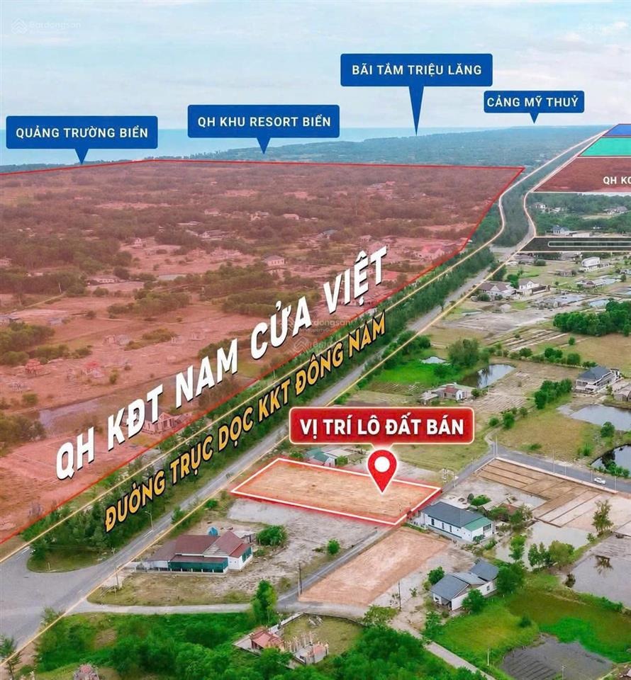 Chính chủ bán lô đất triệu phong quảng trị 112m2 view biển