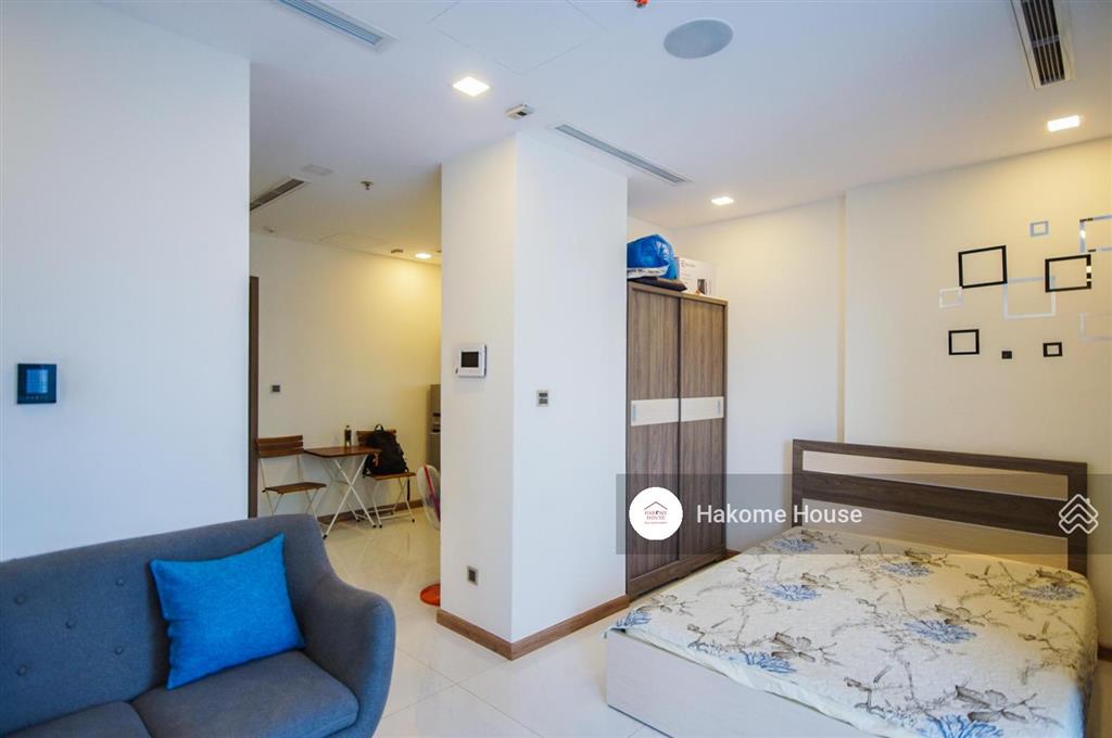Bán căn hộ studio 1pn park 6 view landmark 81 siêu đẹp, sẵn sổ hồng và hđt 16tr net, sang tên nhanh