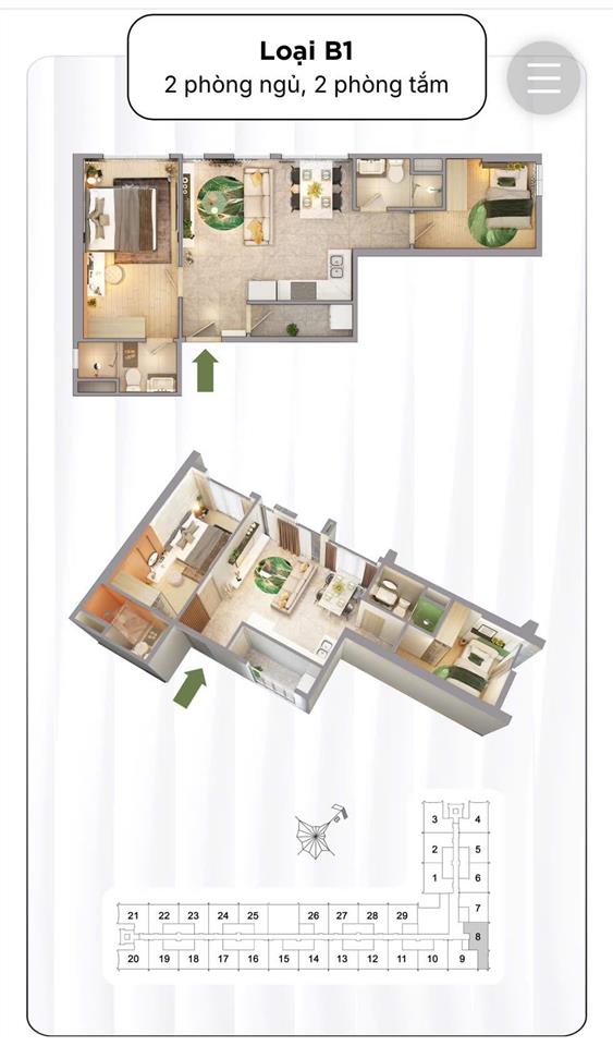 Chủ thương gửi bán căn hộ đẹp xuất sắc citigrand | 2 pn 2 wc 58.14m2 3.8 tỷ