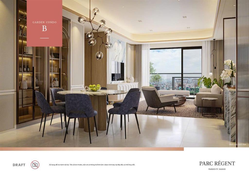135m parc régent tầng vườn treo, view thành phố chỉ 15,2 tỷ!