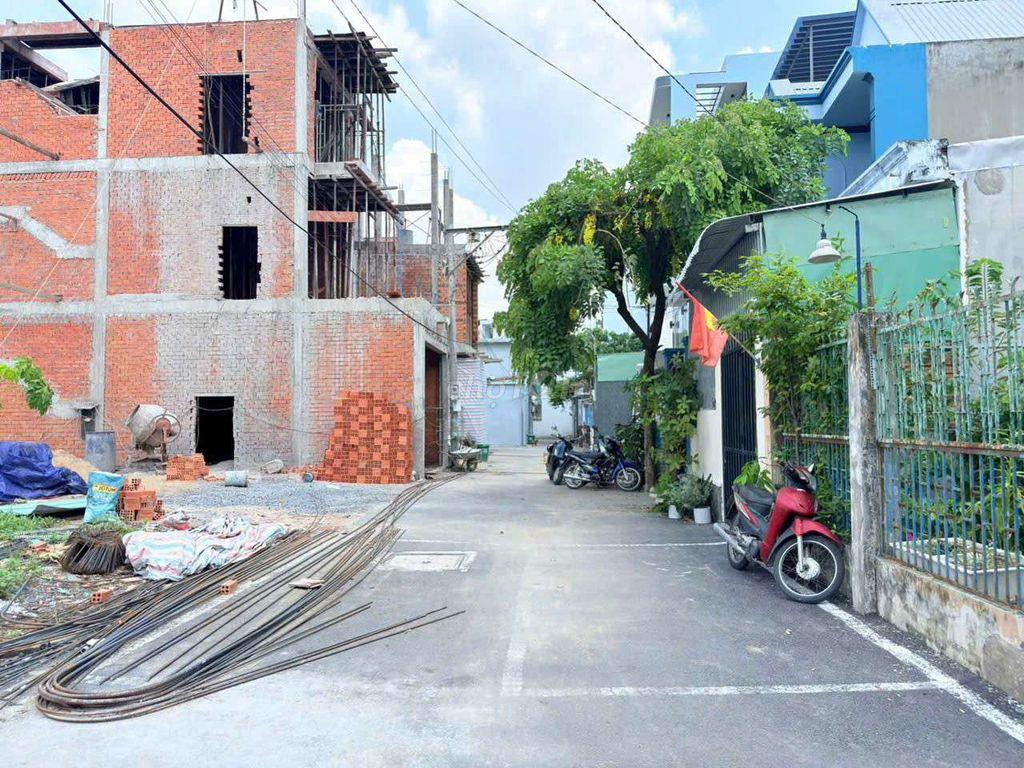 Lô đất hẻm oto 5m sát chợ Phước Long Đỗ Xuân Hợp 4x16.5m không lộ giới