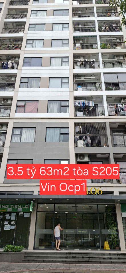 Chủ bán giá Sốc 3.5 tỷ căn 2PN 68m² Vinhomes Ocean Park 1 Gia Lâm HN