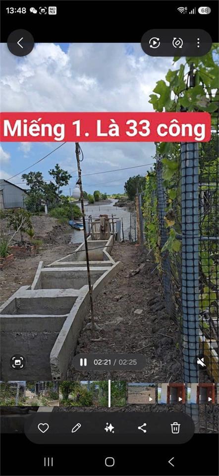 ĐẦU TƯ LÀ SINH LỜI - CẦN BÁN 78 CÔNG ĐẤT VƯỜN – Ấp Xẻo Thùng, Năm Căn, Cà Mau