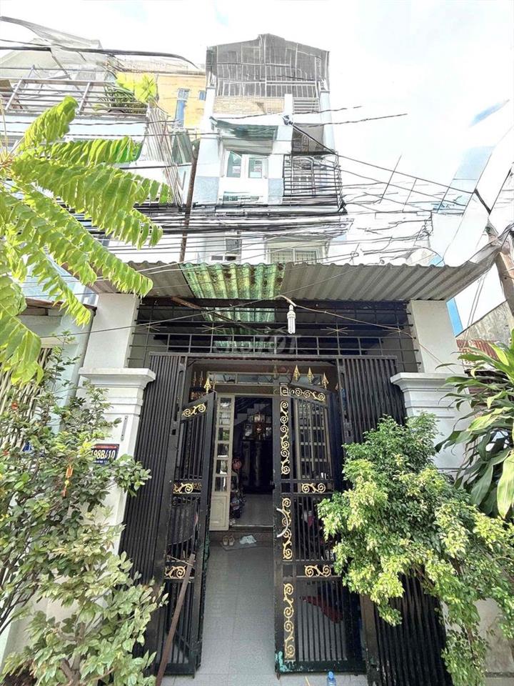 🛑NHÀ HẺM 4m, xây 4 TẦNG, Dt đẹp (4x15m), nở hậu, gần MT Dương Bá Trạc