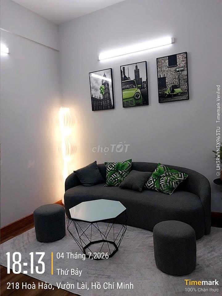 Căn góc có ốc B Ngô Gia Tự đường Hòa Hảo, Phường Vườn Lài TPHCM.