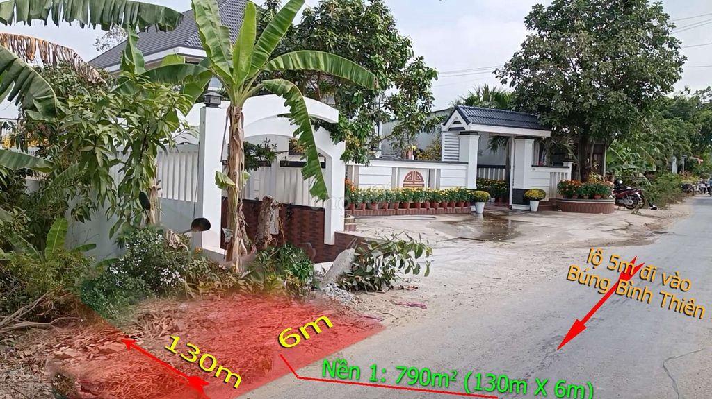 nền mặt đường Bào Nai đối diện Búng Bình Thiêng, chỉ 1trieu/ 1m2