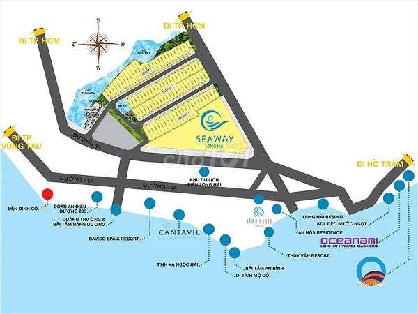 Đất nền Long Hải gần biển