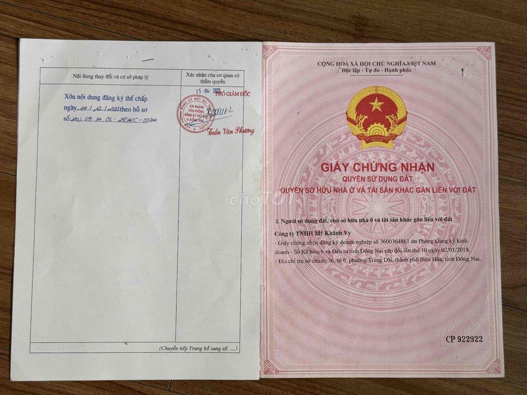 Đất Thổ Cư Trung Tâm Đồng Xoài KDC Mỹ Khánh Vy