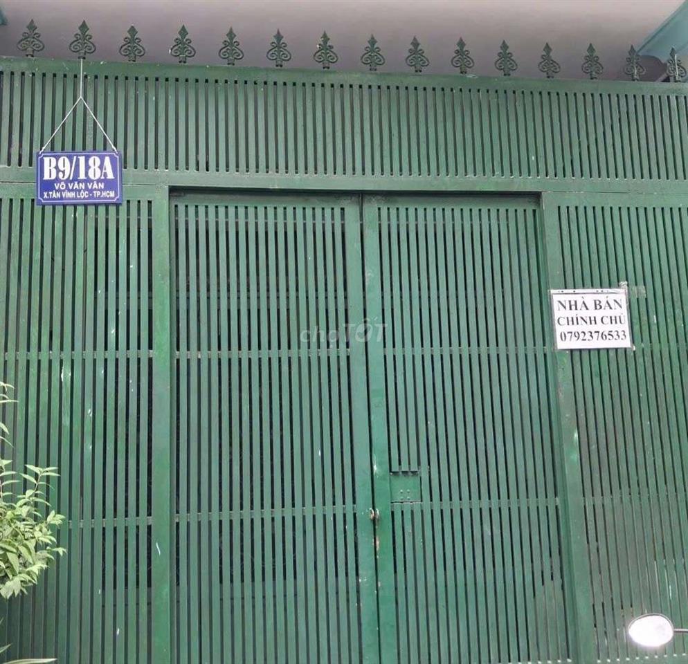 Nhà Bán Chính Chủ 1 trệt 1 lầu đúc suốt 4x14 hướng Đông