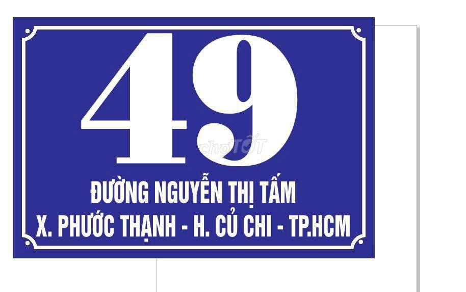 bán nhà 49 nguyễn thị tấm củ chi
