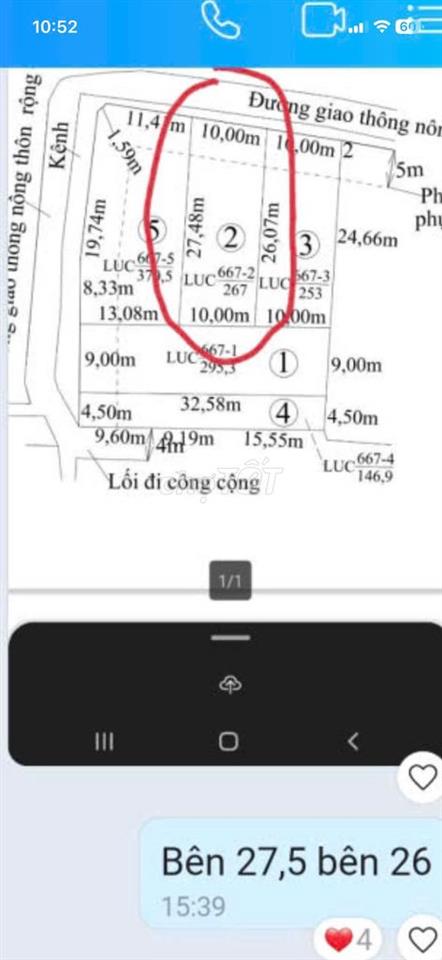 BÁN ĐẤT THỔ CƯ RẠCH KIẾN - TÂY NINH (SỔ HỒNG RIÊNG)