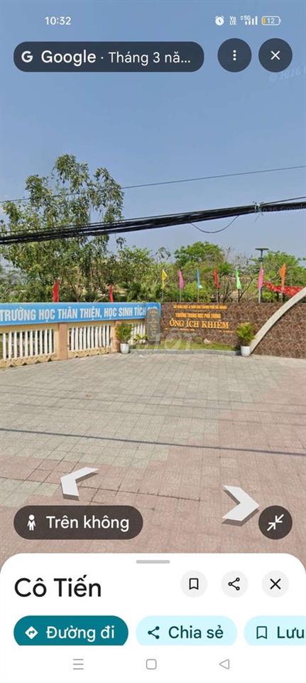 CHÍNH CHỦ CẦN BÁN LÔ ĐẤT ĐẸP – GẦN TRƯỜNG ÔNG ÍCH KHIÊM, HÒA VANG