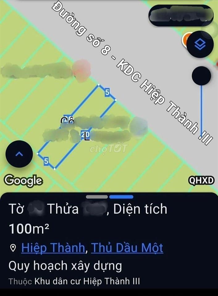 Nhà mặt tiền đường số 8 KDC Hiệp Thành 3 Bình Dương