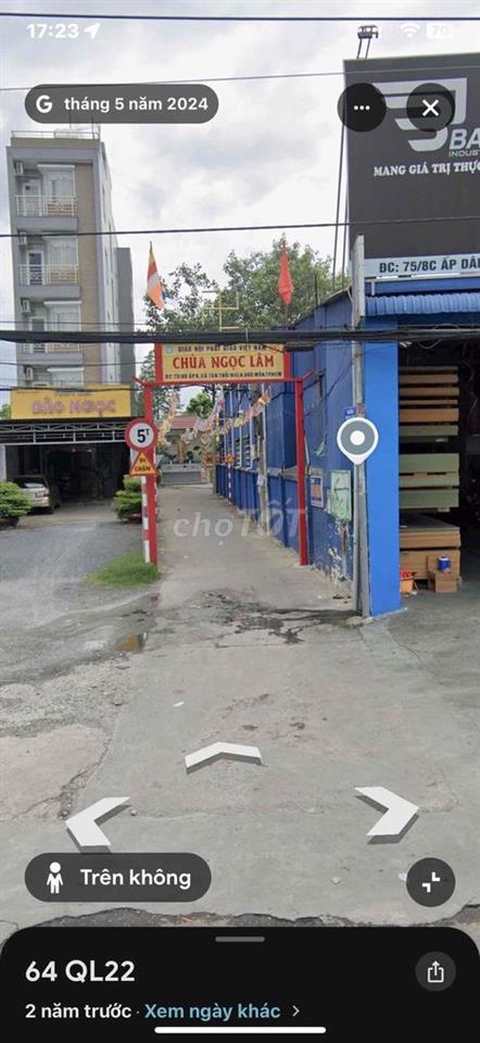 Đất thổ cư chính chủ cách ql22 100m cần bán