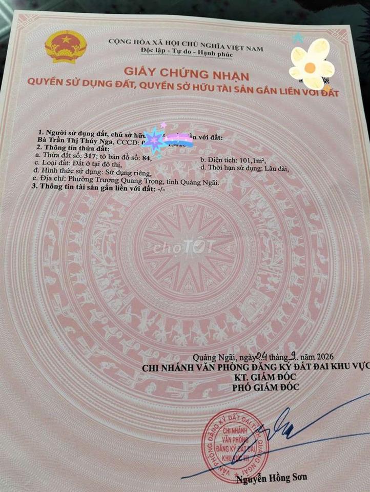 Đất hẻm xe hơi đường Nguyễn Đôn
