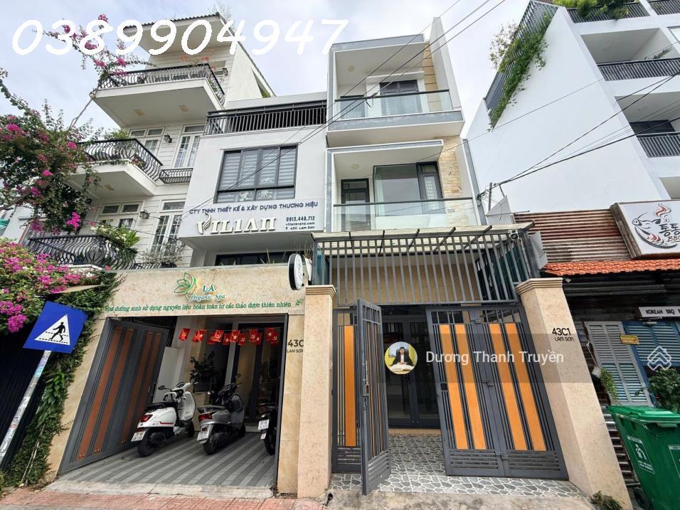 Bán nhà 3 tầng mặt tiền Lam Sơn trung tâm Bàn Cờ, cách biển 5 phút, dòng tiền 20tr/tháng,