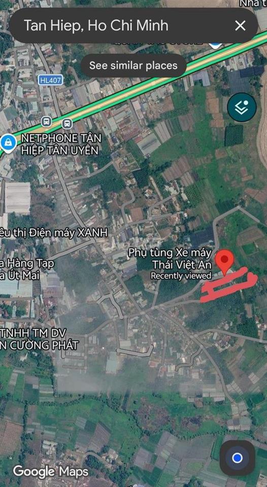 BÁN NHÀ VƯỜN 2.594M² – CÓ NHÀ 3 GIAN, HỒ BƠI, SÂN VƯỜN – TÂN HIỆP