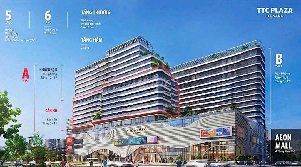 Căn hộ TTC Plaza - Tổ ấm an cư ngay trung tâm thương mại Aeon Mall