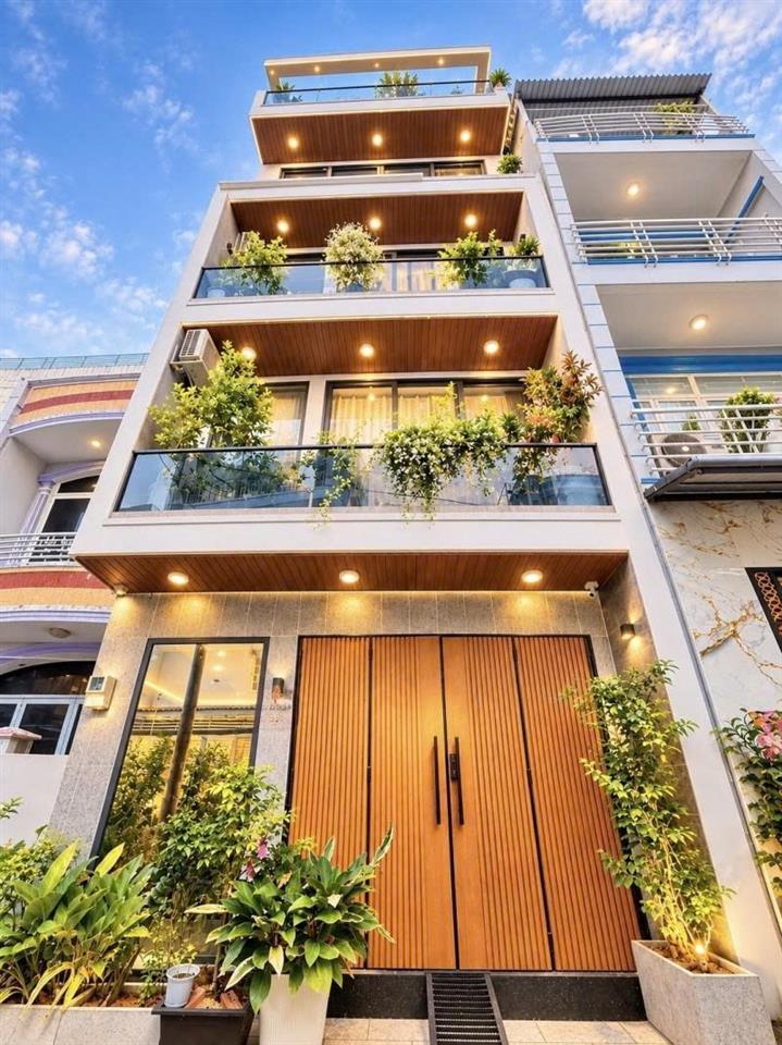 Bán nhà Hẻm 6m Hồng Bàng - gần Minh Phụng, 5,5x9m, 5 T - 4 PN, tặng full nội thất, 11 Tỷ.