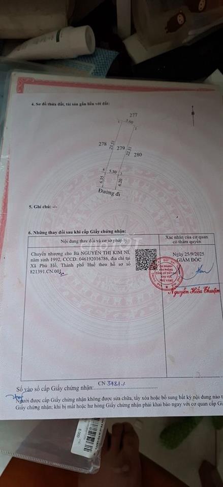 Cần tiền gấp nên bán lỗ lô đất đẹp giá 390 triệu. Ai cần liên hệ giúp