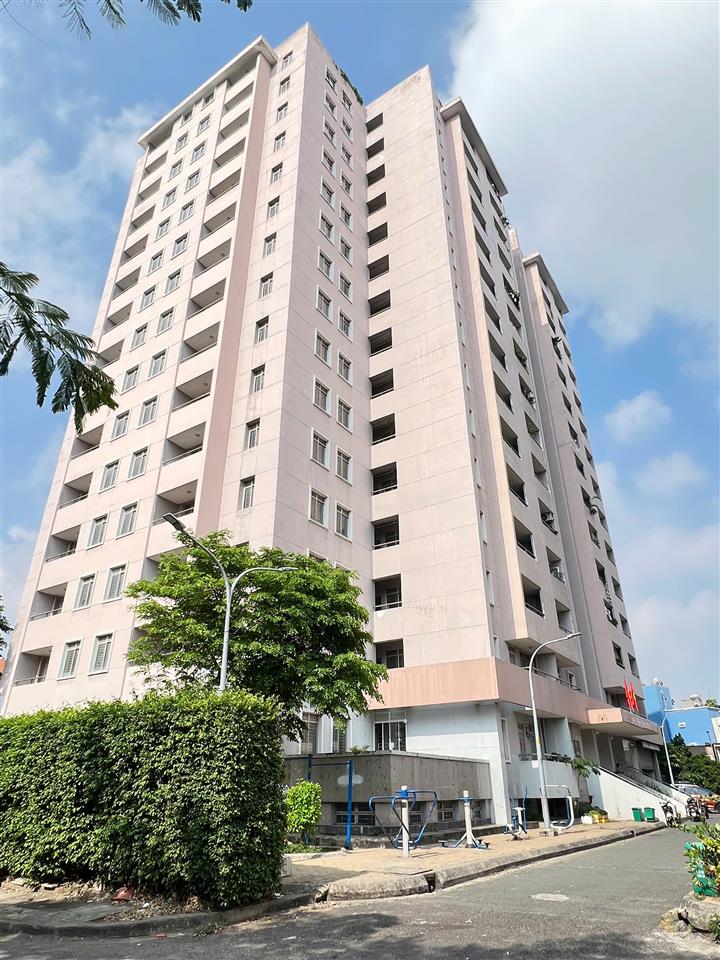 Căn hộ góc 62m2 tầng cao chung cư view sông 481 Hưng Phú - Ba Đình P9Q8. Giá: 2.3 tỷ