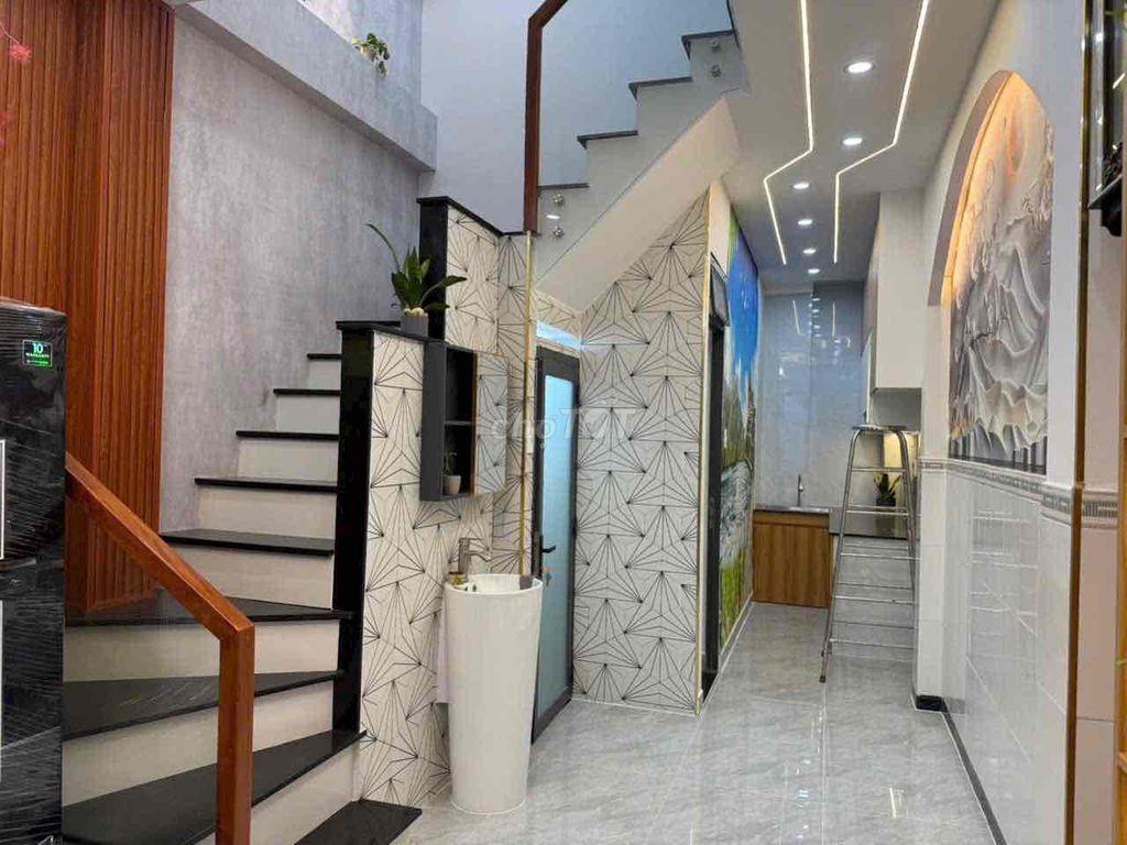 NGUYỄN VĂN CÔNG - 5.5TỶ 📍NHÀ MỚI HẺM 3M GẦN SÂN BAY 32.2M² - 3PN 3