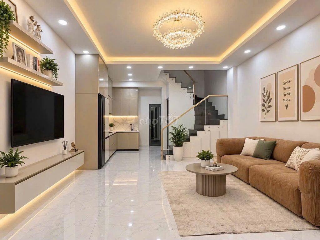 Bán Gấp Nhà Mới Đẹp Hẻm 4M Âu Cơ P.9 Quận Tân Bình