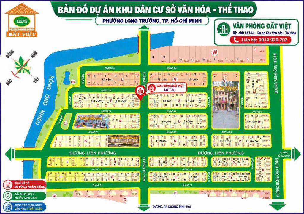 Bán 2 lô đất giá tốt Sở Văn Hóa Thể Thao Q9, ngay Liên Phường, vị trí đẹp nhất