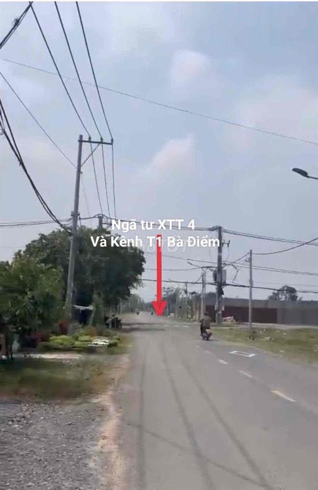 ĐẤT MẶT TIỀN KÊNH T1 - BÀ ĐIỂM - TP. HCM