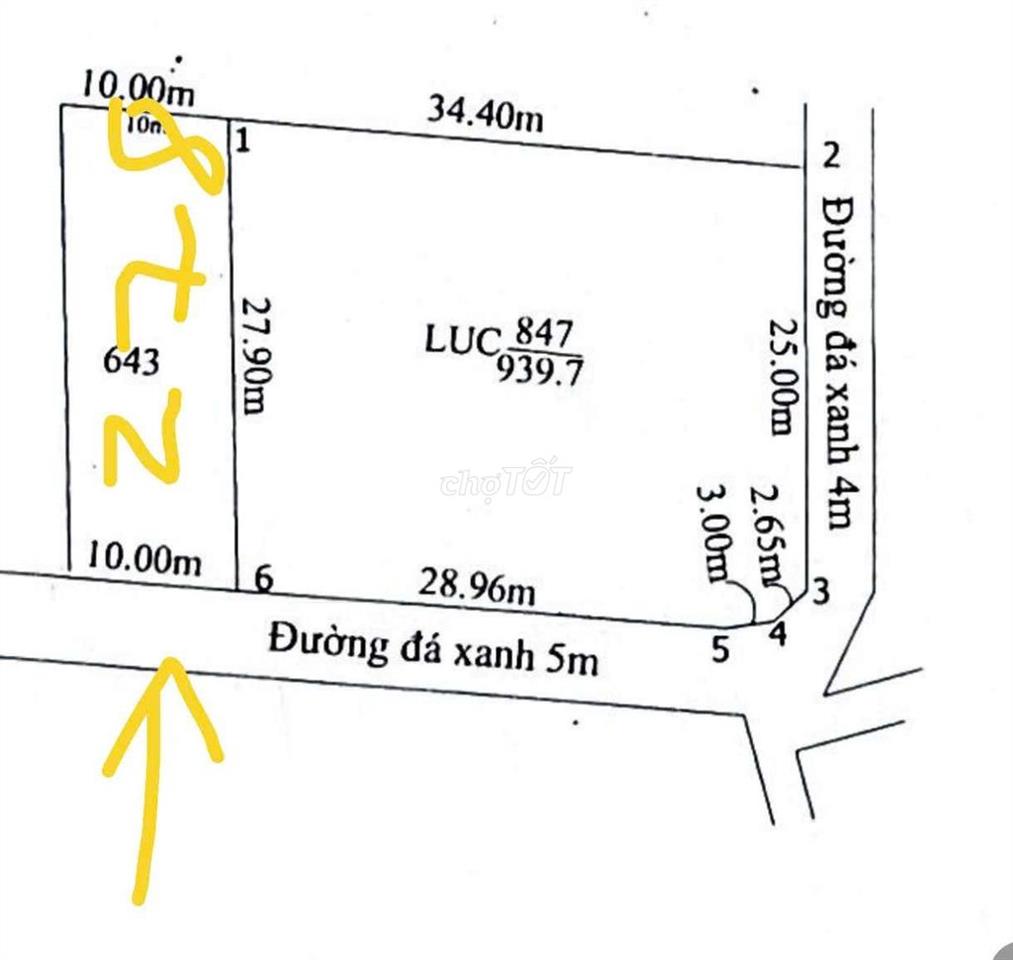Đất Xã Tân Phú, Đúc Hòa, Long An giá tốt