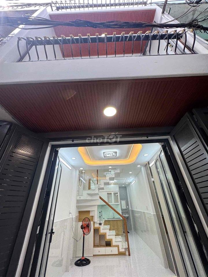 ❌NHÀ SÁT CHỢ BÌNH LONG - MỚI ĐẸP 100% - 3x8 - 24M2 - 2 TẦNG - HẺM ĐẸP
