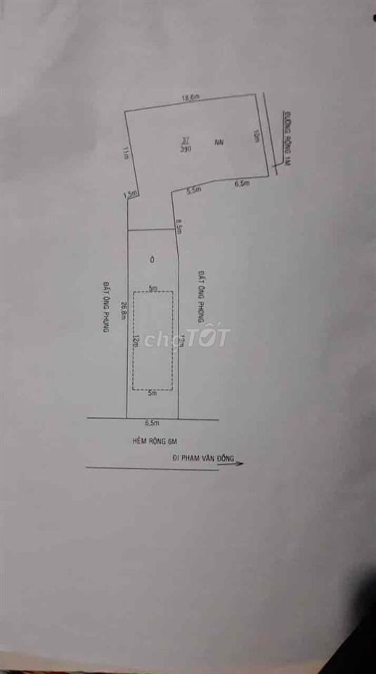 BÁN NHÀ CHÍNH CHỦ HẺM PHẠM VĂN ĐỒNG