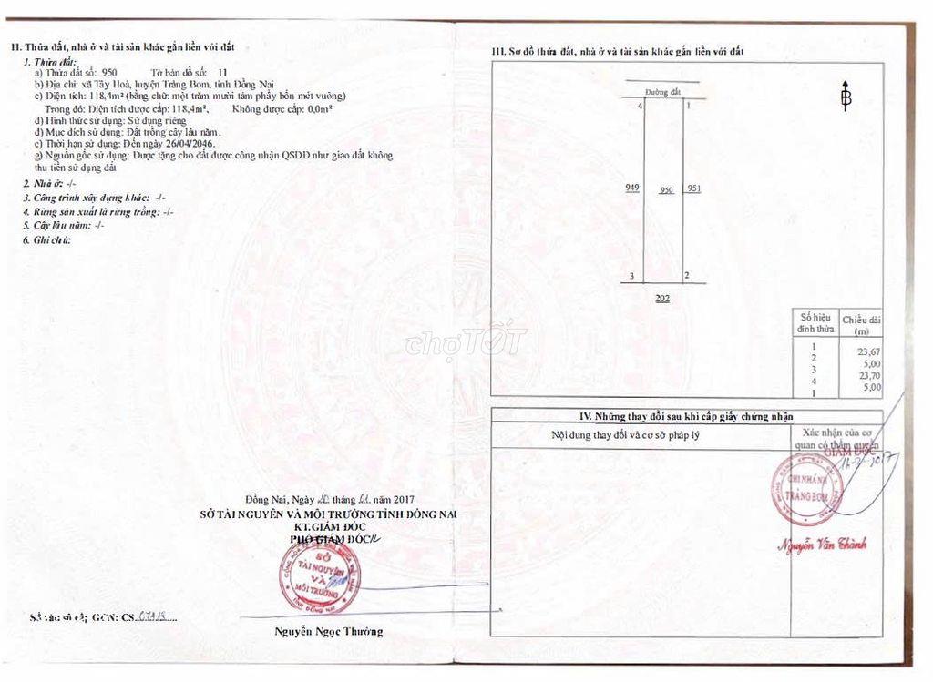 CHÍNH CHỦ CẦN BÁN GẤP