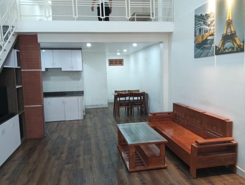 ► 60m ra MT Hà Huy Tập, gần Công An Quận, 55m2, mê lửng 2PN 2WC sân xe, 3.2 tỷ
