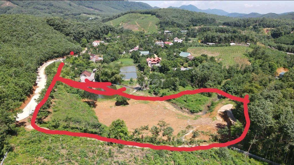 7600m (400m thổ cư) Yên Mông, Thành Phố hoà Bình cũ, suối quoanh đất