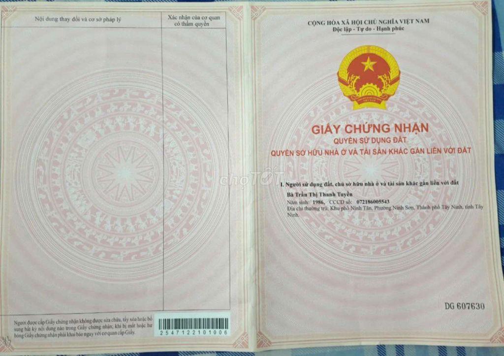 🔥 CHÍNH CHỦ BÁN ĐẤT GIÁ TỐT – THẠNH LỢI, TÂY NINH 🔥