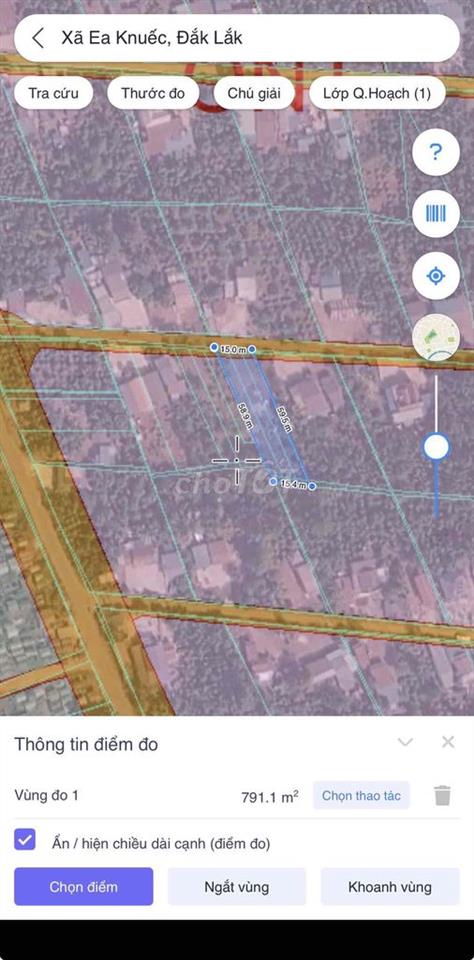Chủ ở xa cần bán lô đất dài miên man km19 sau UBND xã Ea knuec