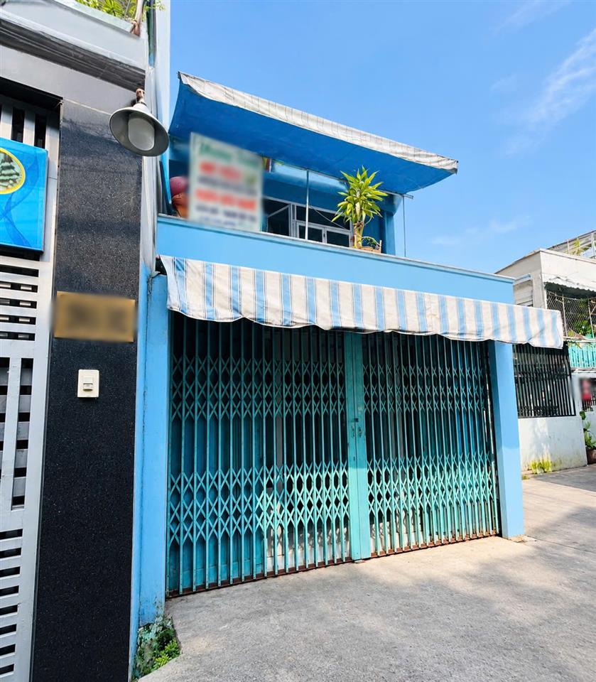 Nhà góc 2 tầng (nở hậu) hẻm thông Dương Bá Trạc (P1Q8 cũ). Giá 5.1 tỷ TL