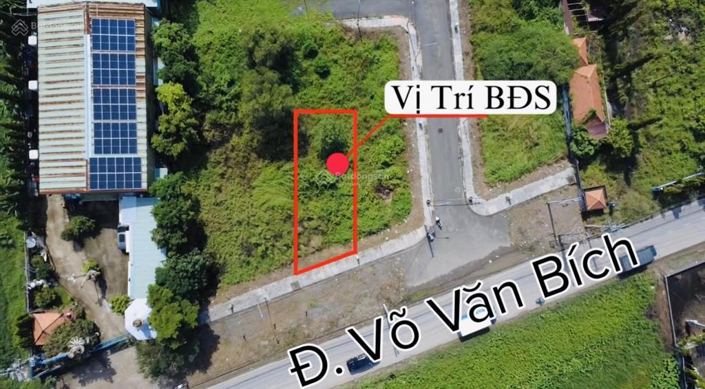 5x20=100m2 full thổ cư mặt tiền đường võ văn bích bình mỹ củ chi