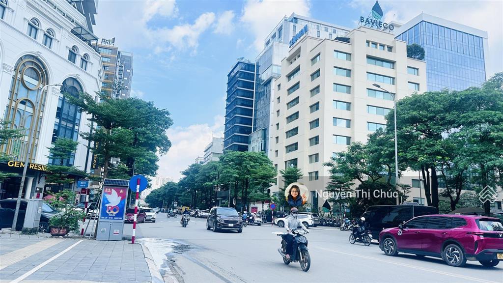Bán 260m2 đất phân lô vỉa hè ô tô trần thái tông mt 8.5m, xây 12 tầng làm vp, trụ sở 115 tỷ tl