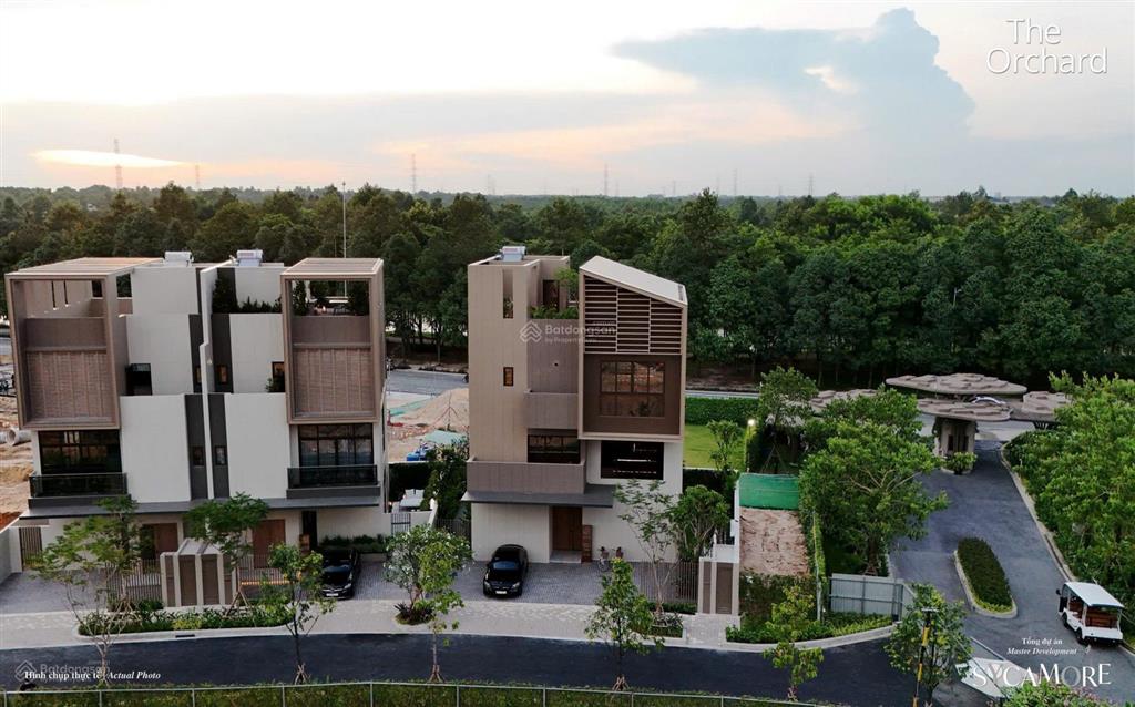 The orchard căn biệt thự đơn lập hiếm có mua từ cđt. dt 195,3m2 18,269 tỷ, gần ngay công viên 75ha
