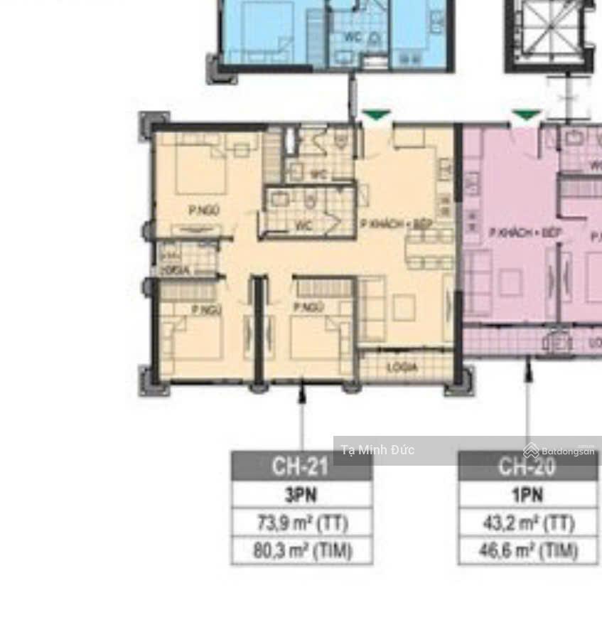 Bán cc the paris vinhomes ocean park, 5,150 tỷ, 82m2, 3pn view sông