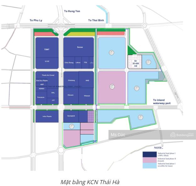 Bán đất xây nhà máy kcn thái hà huyện lý nhân hà nam. miễn giảm thuế đặc biệt