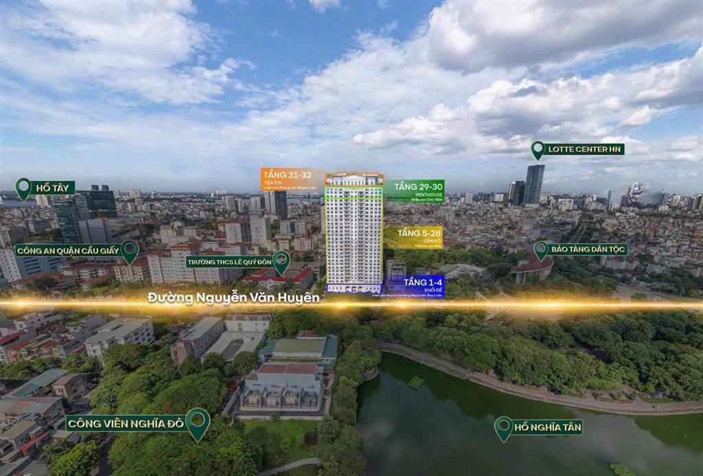 Hanoi signature | 149m2 3pn | ban công bắc cửa nam | không gian sống tinh hoa | 33,9 tỷ