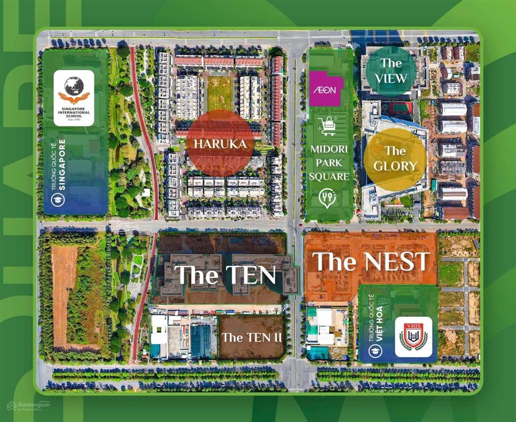 Căn góc vip 72.2m2 3 phòng ngủ the nest view đường lý thái tổ giá f0 thanh toán đến t8/2027