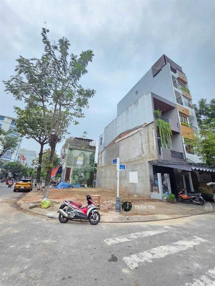Lô đất góc 2 mặt tiền đường nguyễn công sáu & an cư 4. cách bãi tắm phạm văn đồng 400m
