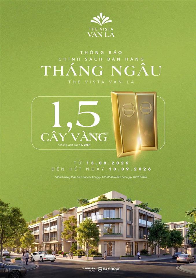 Bán biệt thự tại the vista văn la, 14 tỷ, 80 m2, giá cực chất